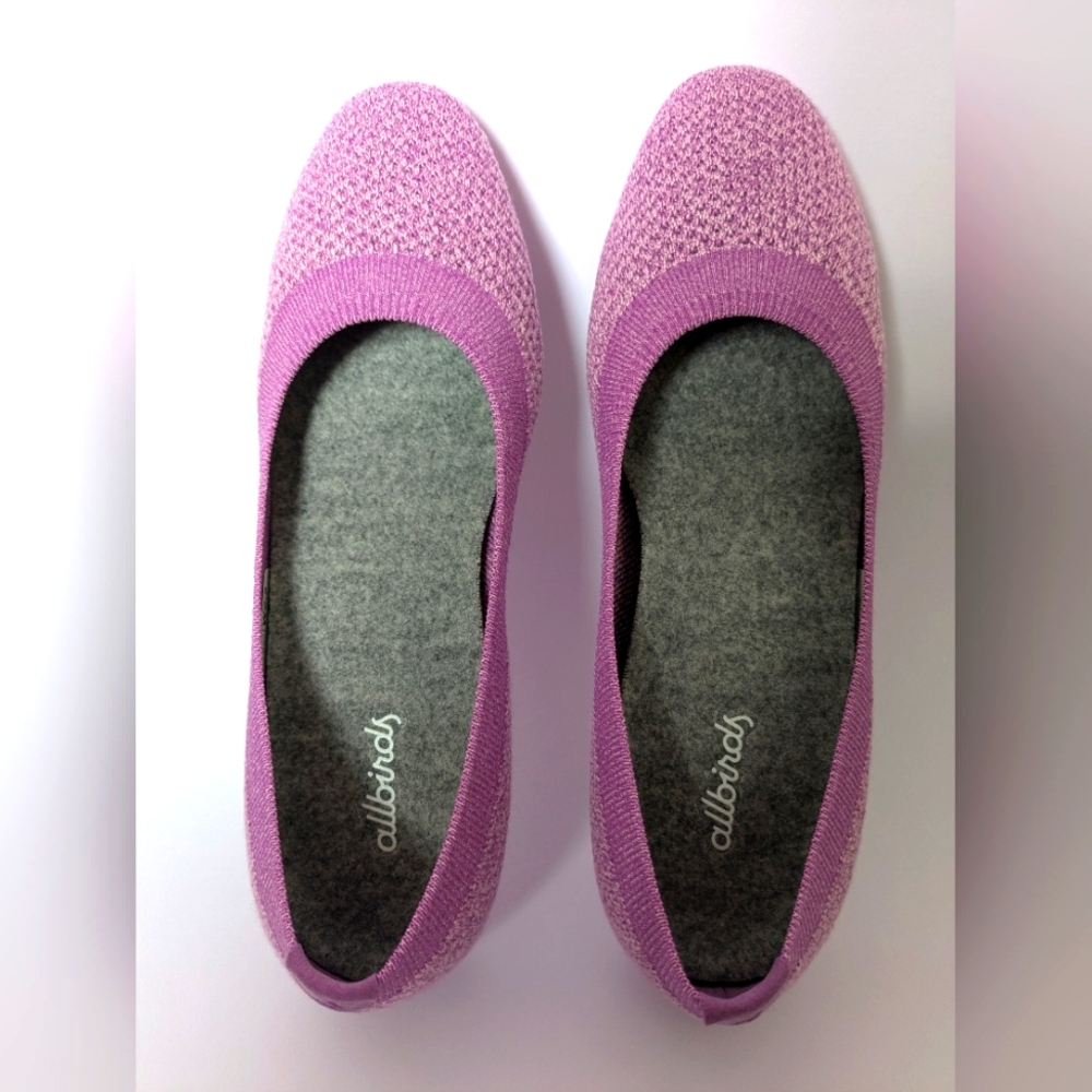 NEW Allbirds Tree Breezers Flats Size 6.5 color lux purple 💜